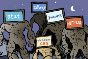 Comic: Land of the TV Giants