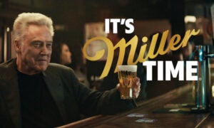Christopher Walken, Miller Lite ad
